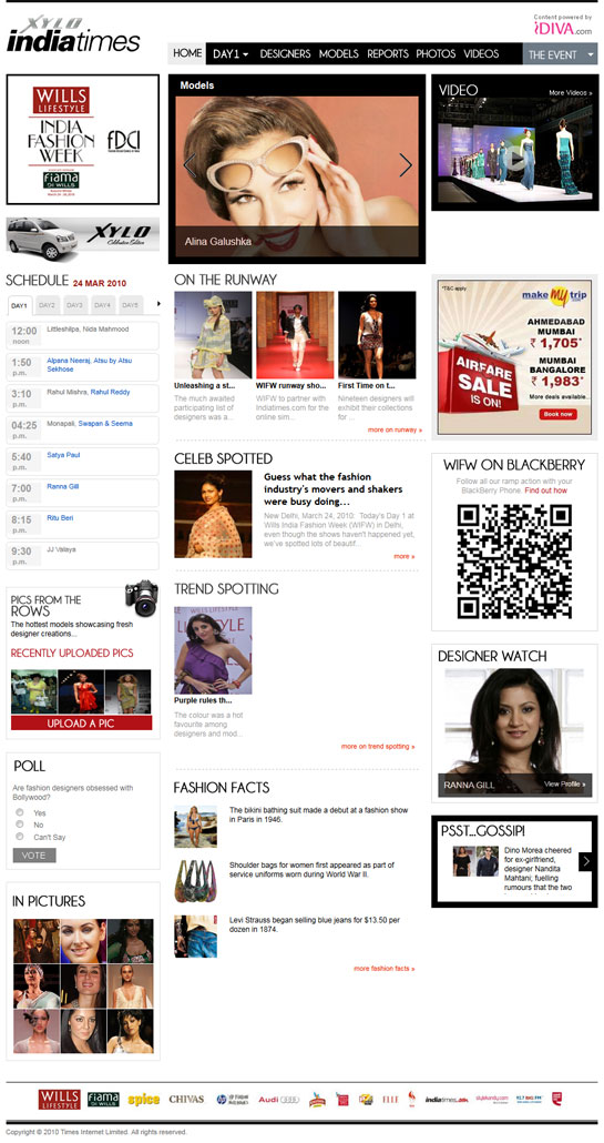 Wills Life India Fashion Week